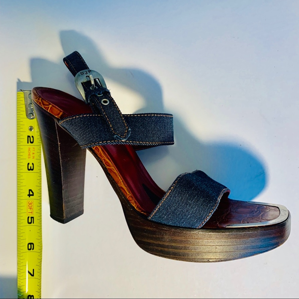 “HOST PICK” Donald J Pliner Vintage Platform Shoes - Picture 3 of 6